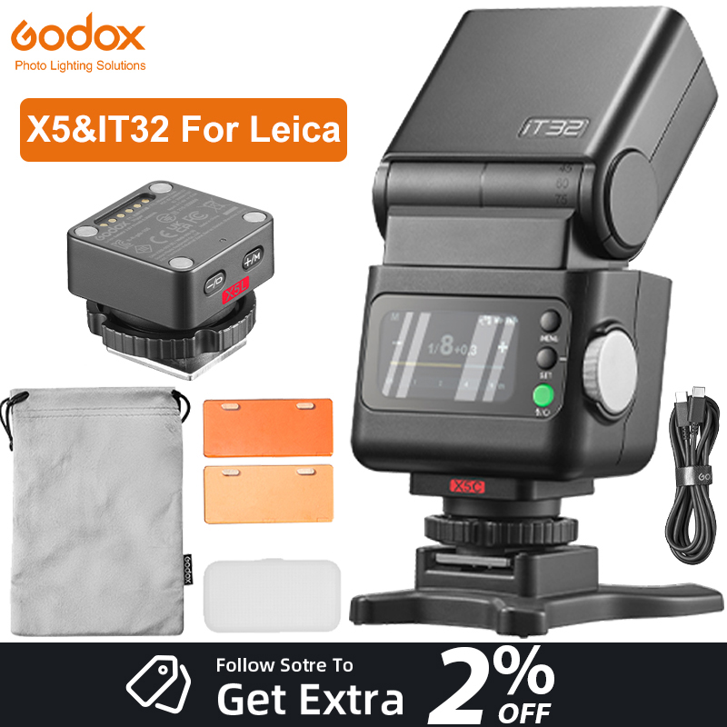 Godox Speedlite Flash - Flash Godox IFlash IT32 com película