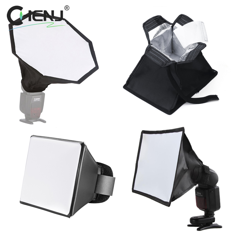 Photography Lighting Diffuser - 1 pçs dobrável difusor de flash