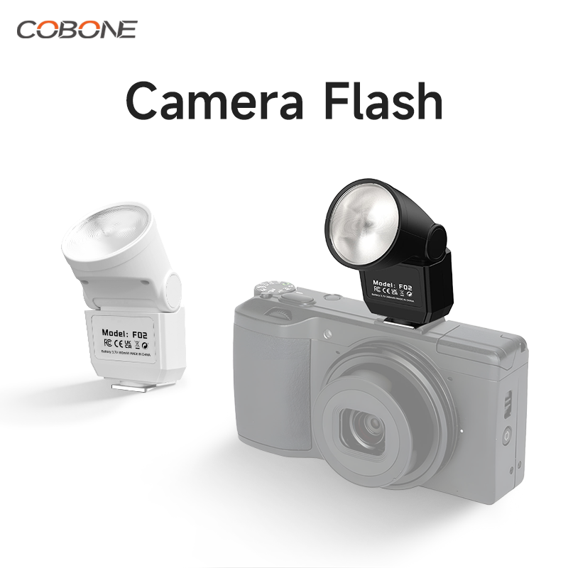 Photography Types Of Lighting - COBONE Mini Flash Speedlite GN8 CRI97
