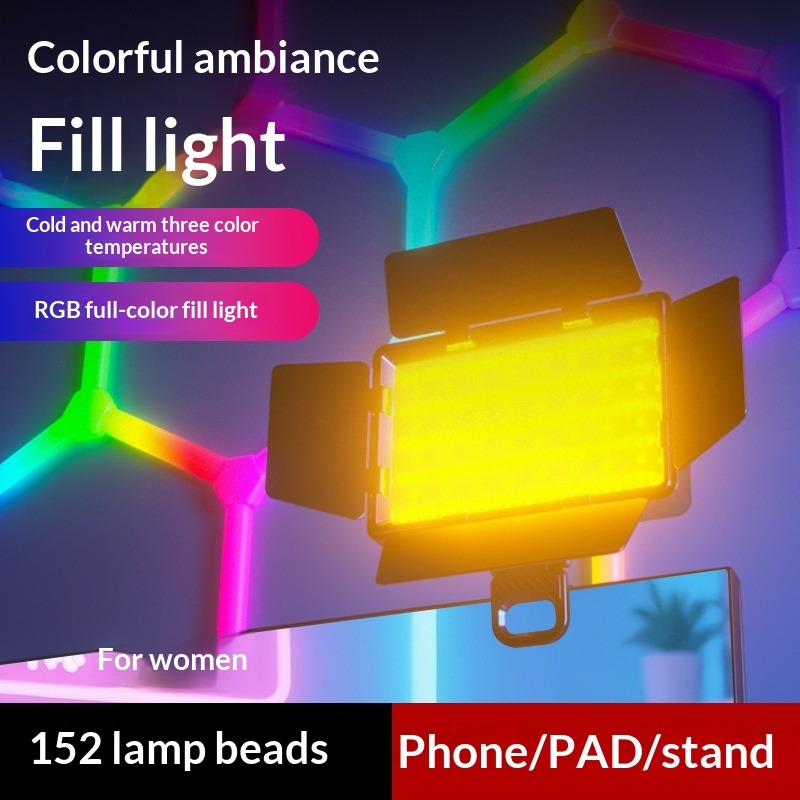 Photography Lighting Diffuser - Difusor de quatro páginas RGB luz