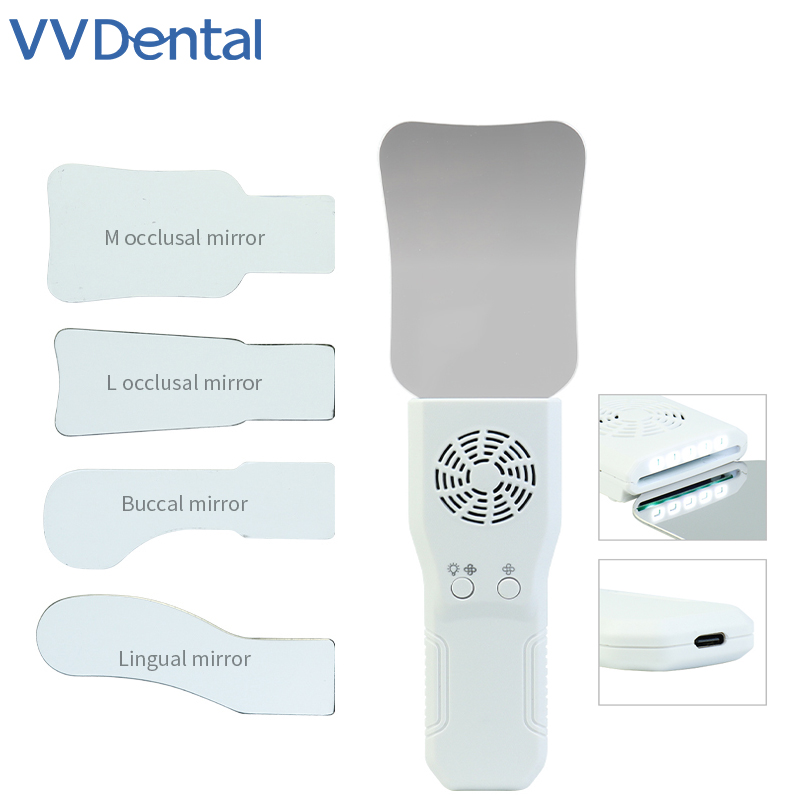 Photography Lighting Set - Conjunto de Espelhos Odontológicos Antiembaçantes VVDental: