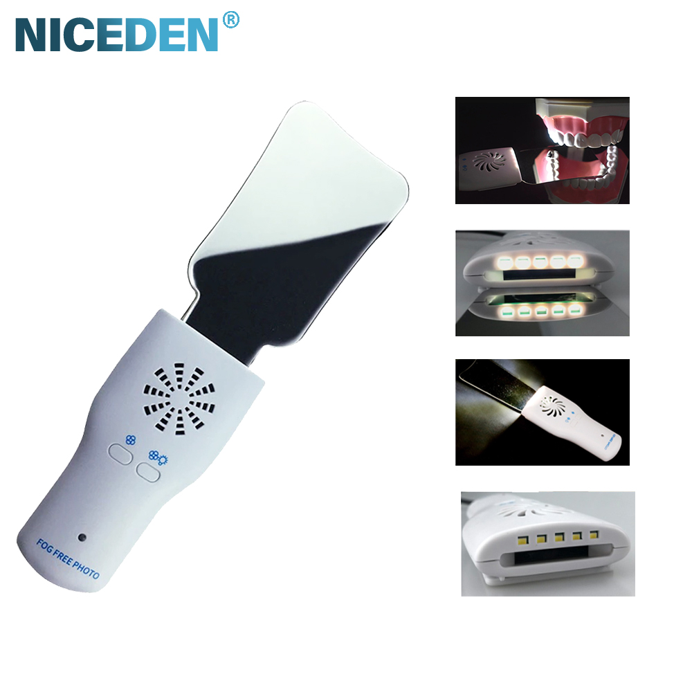 Photography Lighting Set - Conjunto de espelho dental antiembaçante, refletor