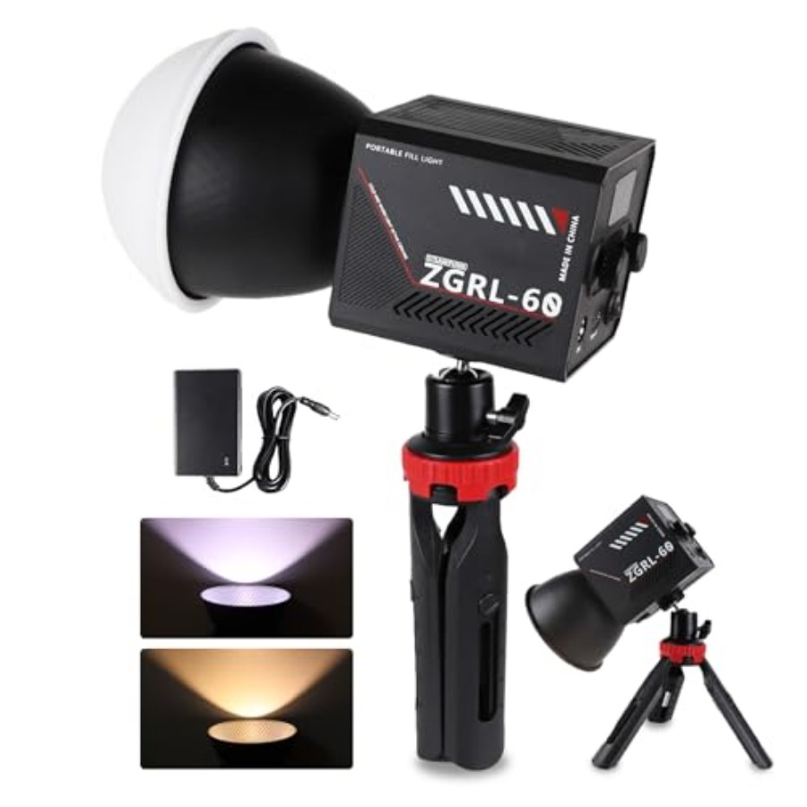 Photography Lighting Handheld - Luz de vídeo LED COB de
