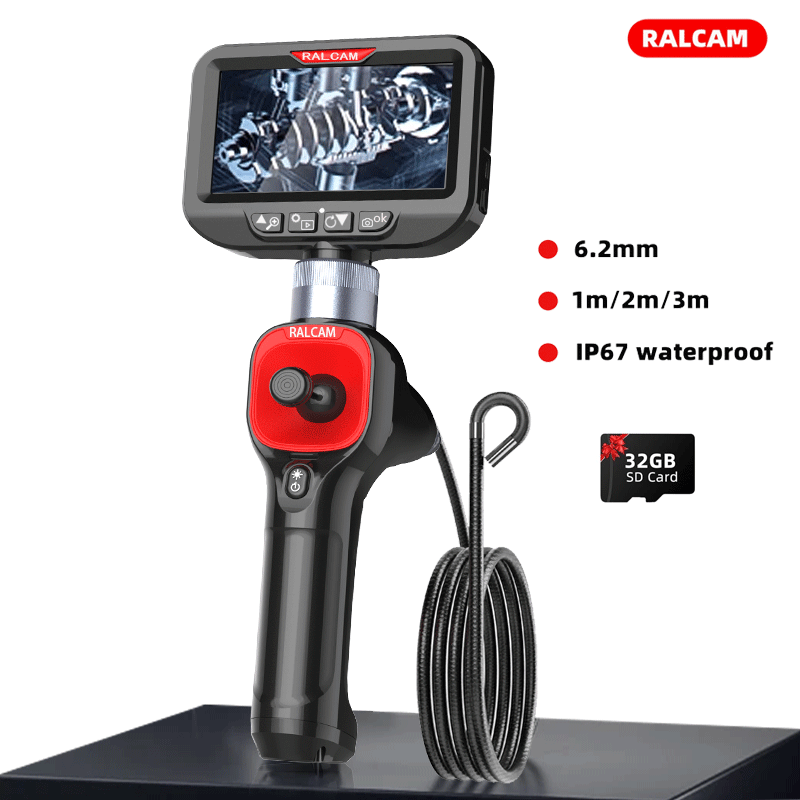 Macro Photography Led Lighting - 360 ° Boroscópio articulado de joystick,