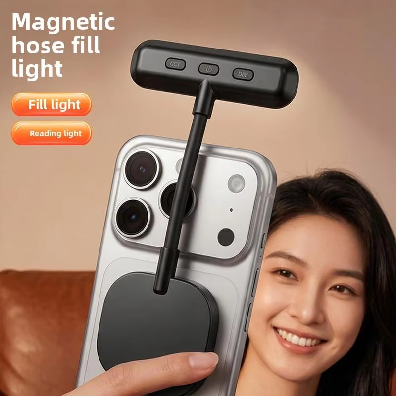 Photography Lighting Handheld - Luz de Preenchimento Magnética para Celular,