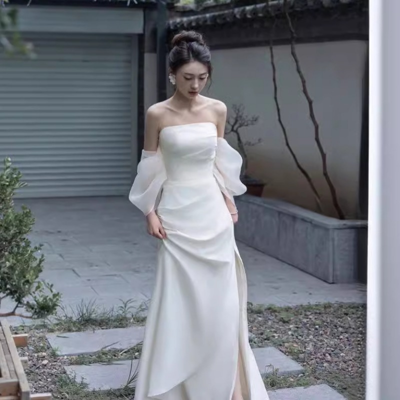 Photography Natural Lighting Basics - Novo Vestido de Noiva Estilo Chinês