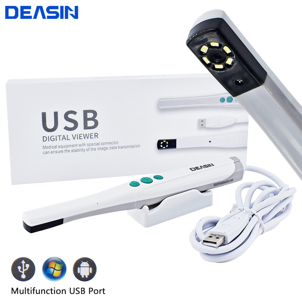 Macro Photography Led Lighting - Deasin usb tipo oral hd câmera