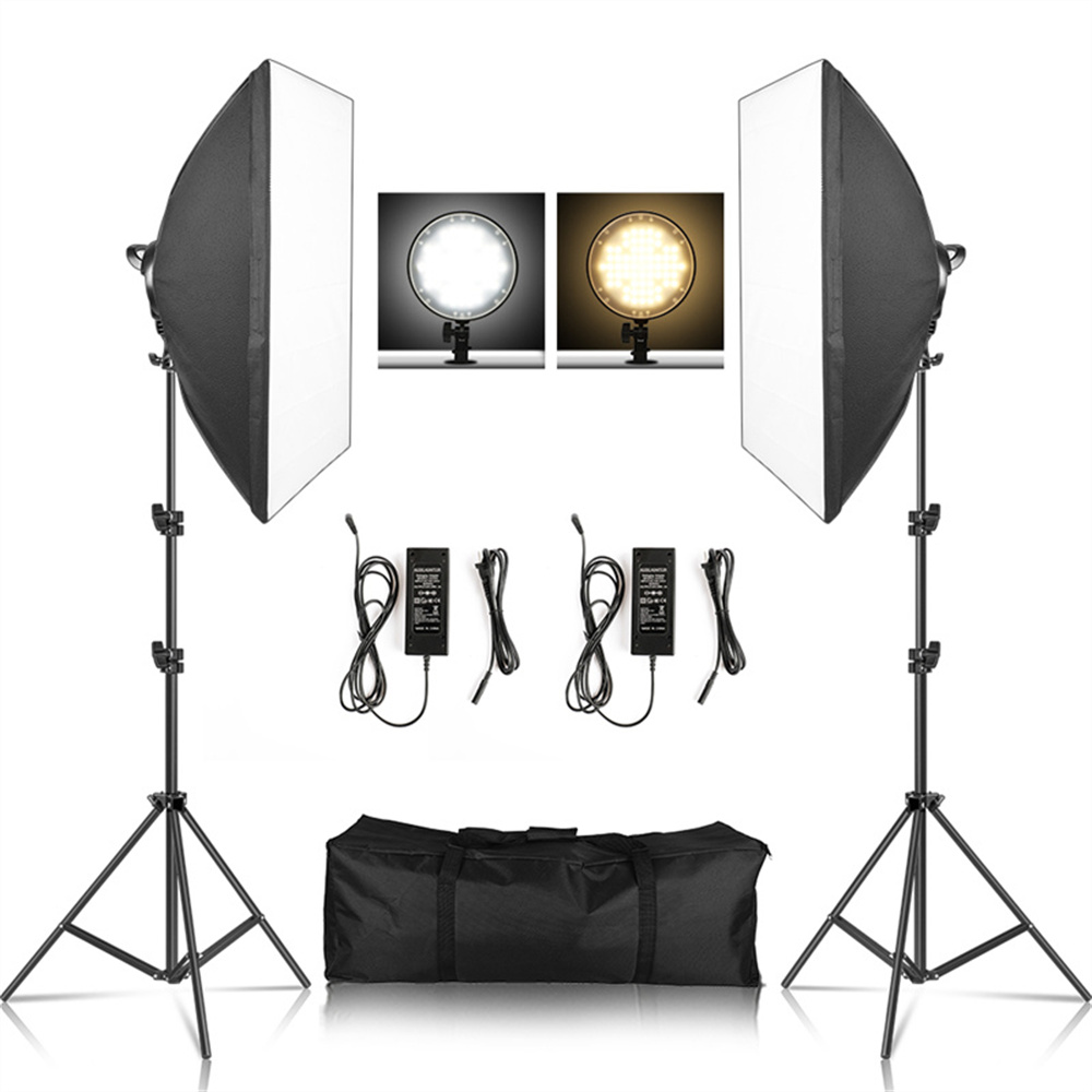Photography Lighting Set - Softbox luz fotografia kit foto 2m