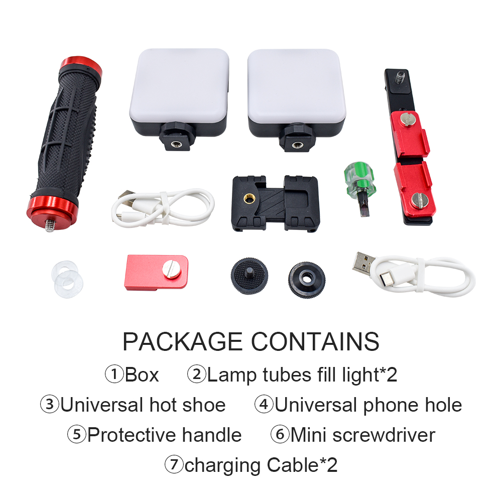 Luz LED para telefone para fot - Photography Lighting Handheld avaliação e preço