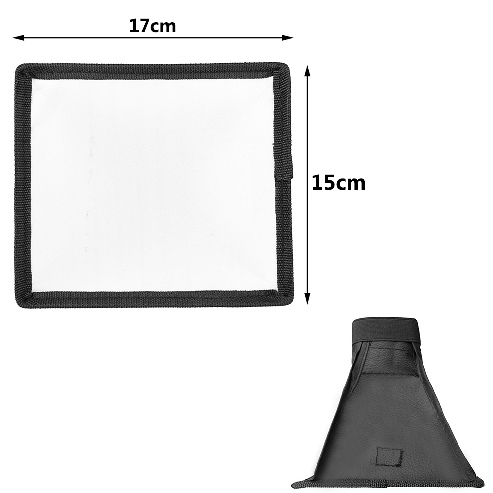 Refletor softbox de 15x17cm, m - Photography Lighting Diffuser avaliação e preço