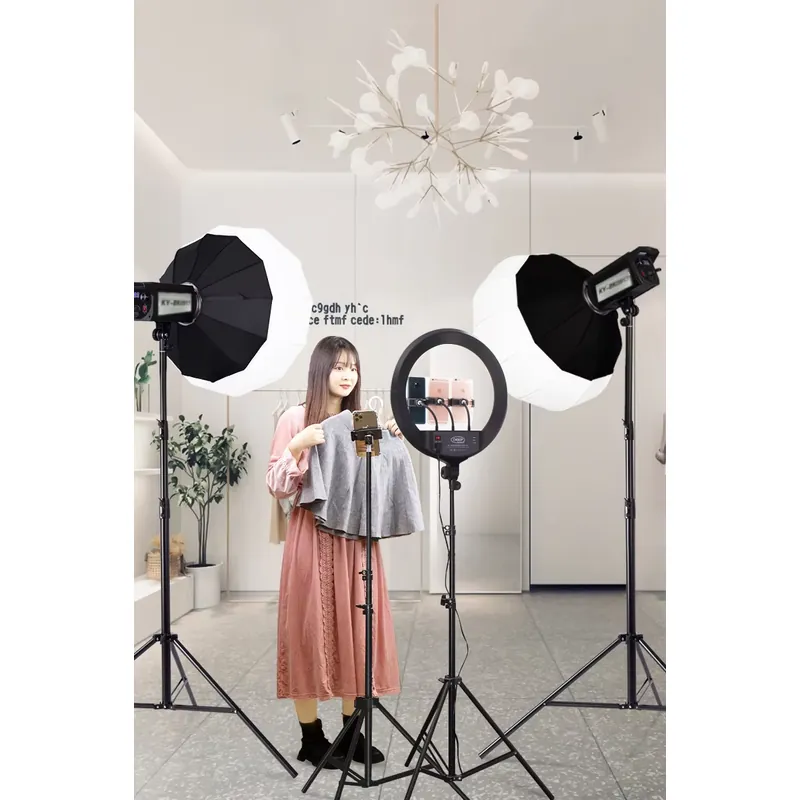 Luz de vídeo portátil de 200W  - Photography Lighting Learning avaliação e preço
