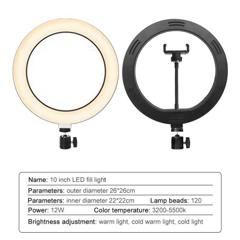 Anel luminoso led para câmera  - Photography Lighting System avaliação e preço