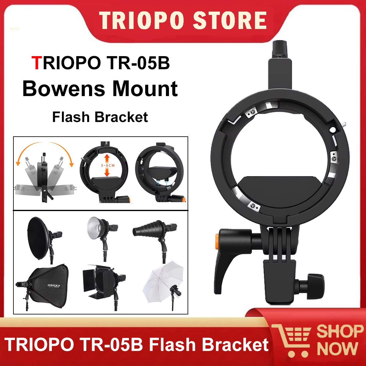 Triopo universal speedlite sup - Godox Speedlite Flash avaliação e preço