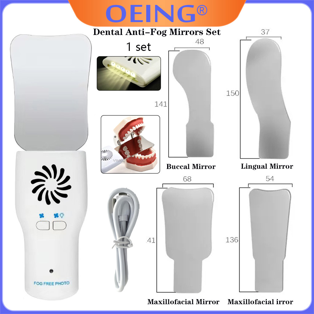 Ag dental anti-nevoeiro espelh - Photography Lighting Set avaliação e preço