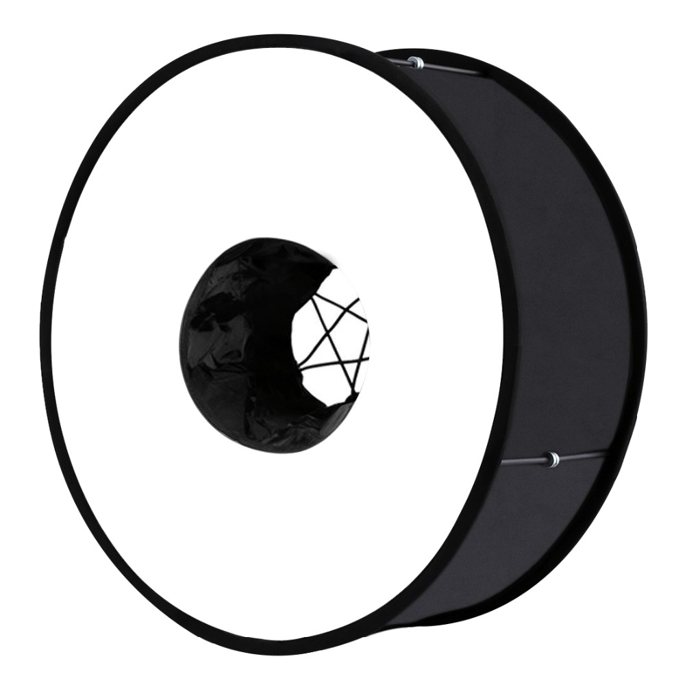 45cm anel softbox speedlight e - Photography Lighting Diffuser avaliação e preço