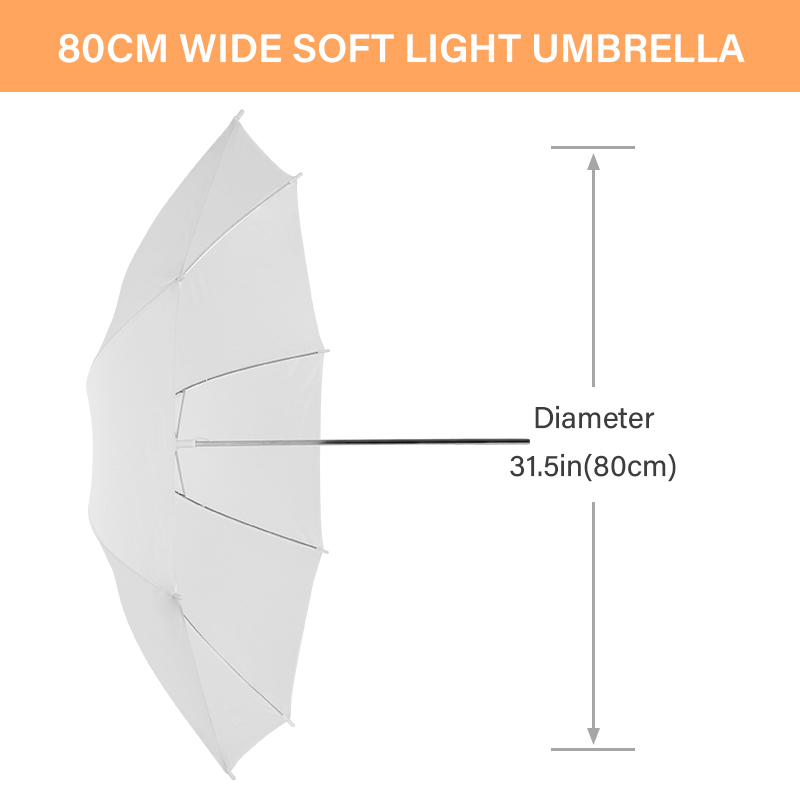 Guarda-chuva difusor de luz br - Photography Lighting Diffuser avaliação e preço