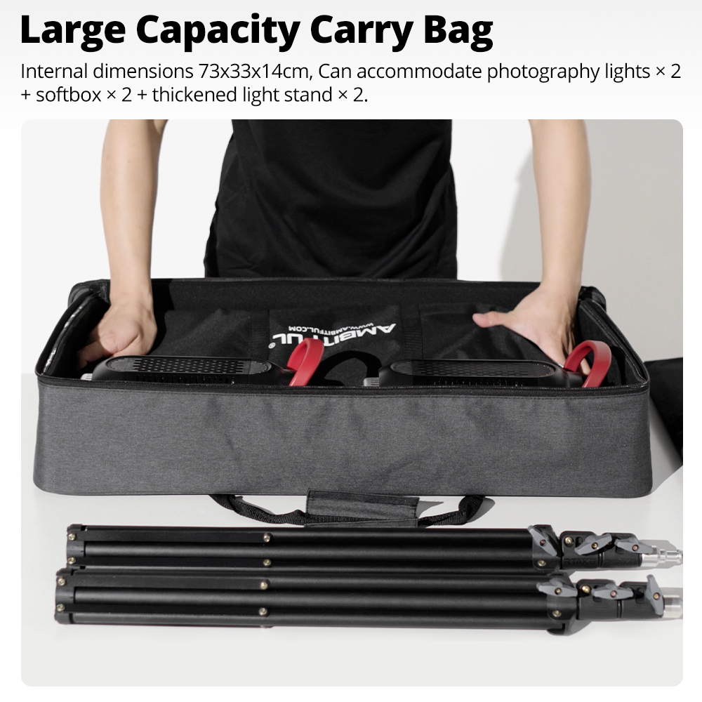 Nova Bolsa de Transporte Portá - Photography Lighting Set avaliação e preço