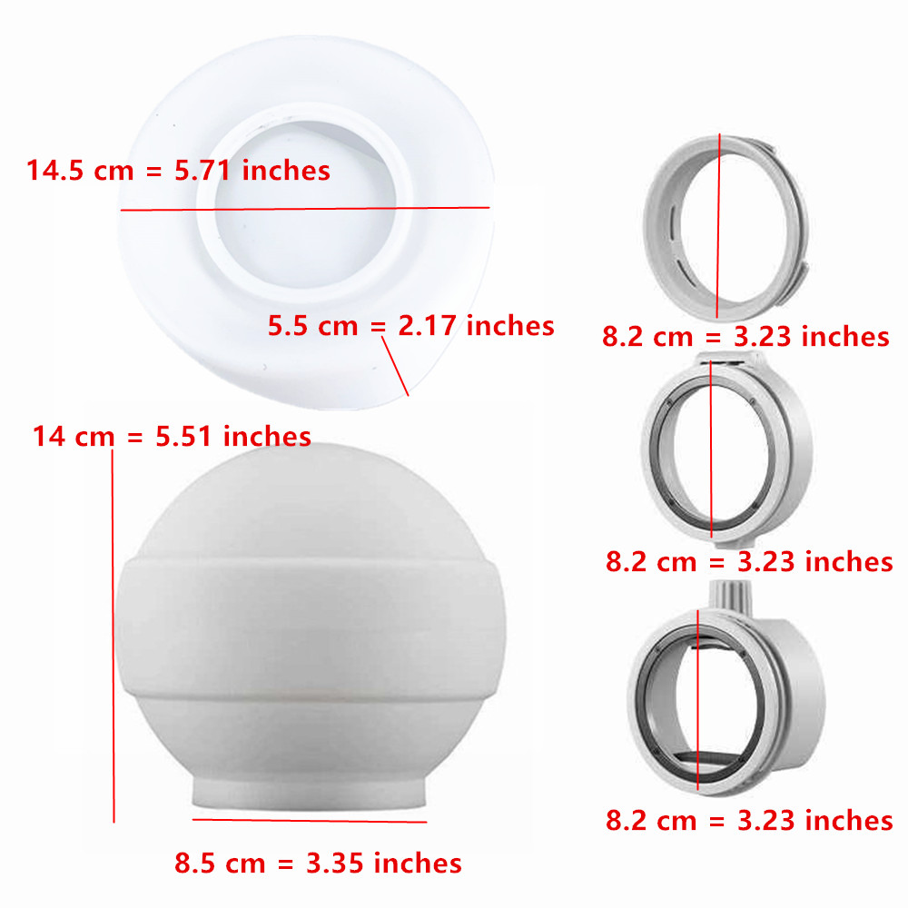 Difusor de Silicone Genérico M - Photography Lighting Diffuser avaliação e preço