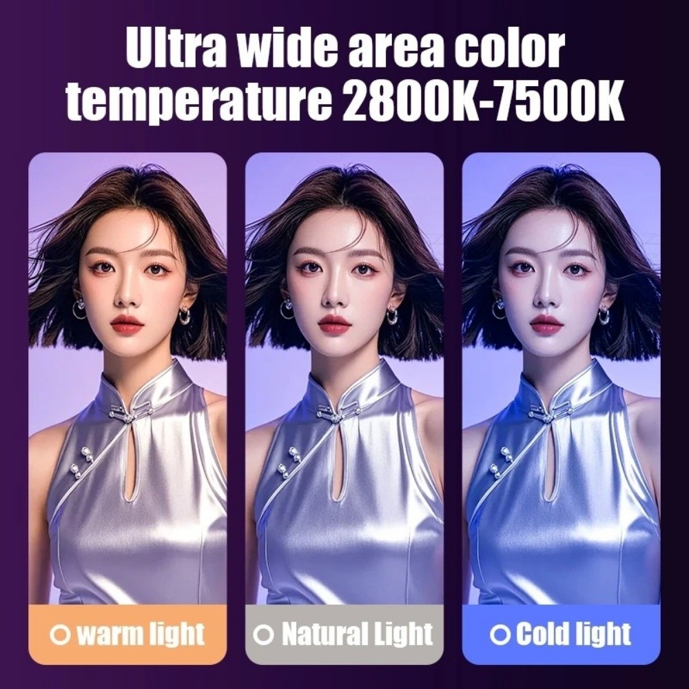 Portátil led rgb luz vara colo - Photography Lighting Handheld avaliação e preço