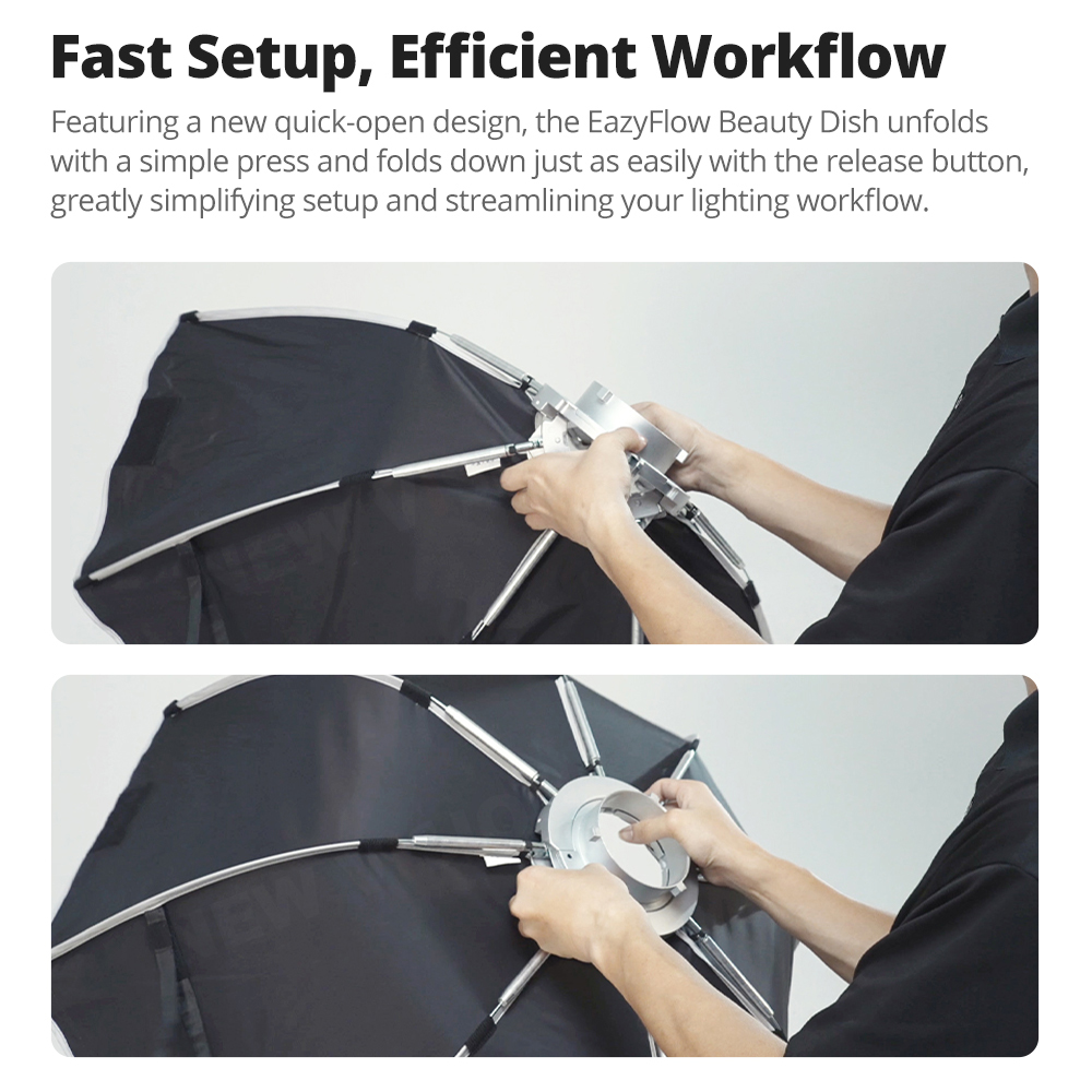 Novo Godox EazyFlow Beauty Dis - Photography Lighting Design avaliação e preço