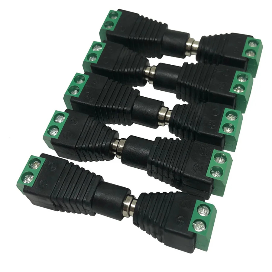 5 pares dc 12v conectores fême - Macro Photography Led Lighting avaliação e preço
