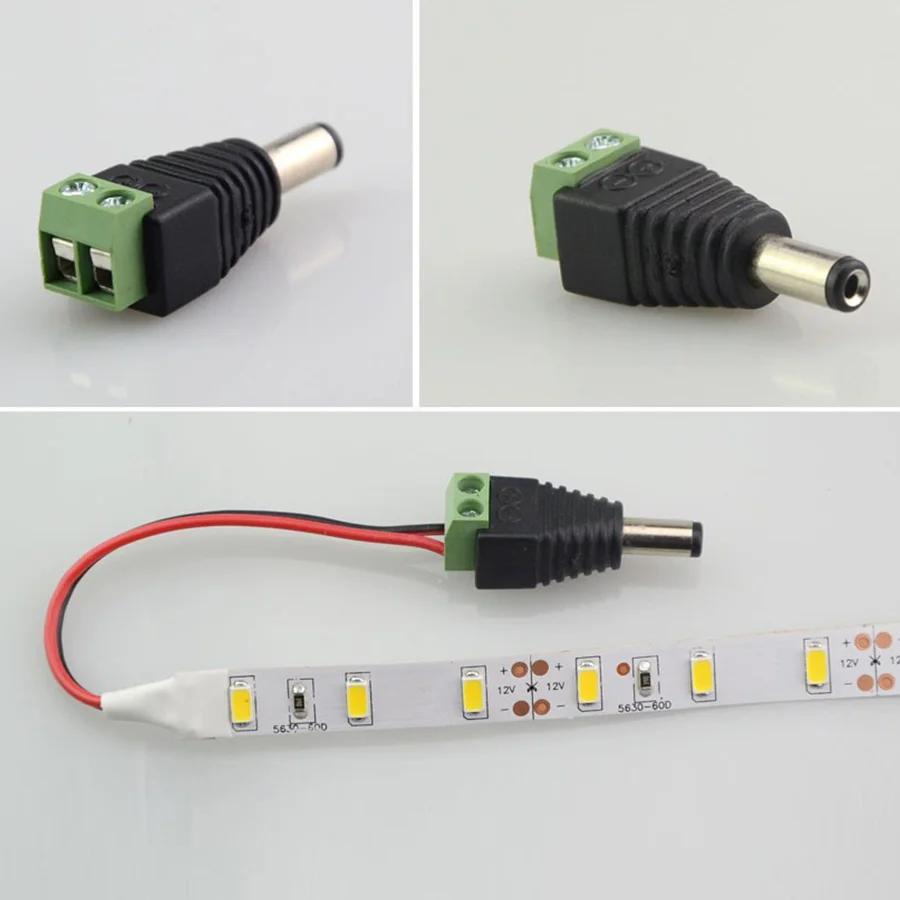5 pares dc 12v conectores fême - Macro Photography Led Lighting avaliação e preço
